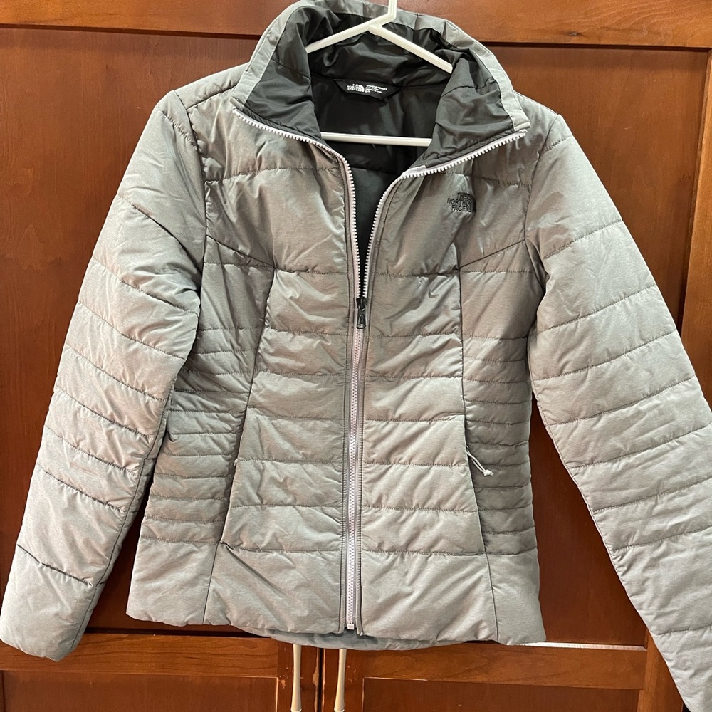 Women’s, North, face jacket, small, gray